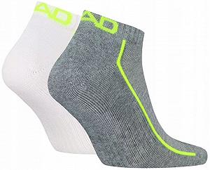 Шкарпетки Head ALL SPORTS PERFORMANCE SNEAKER 2P Сірий, Білий  43-46 synthetic.ua - Фото 1