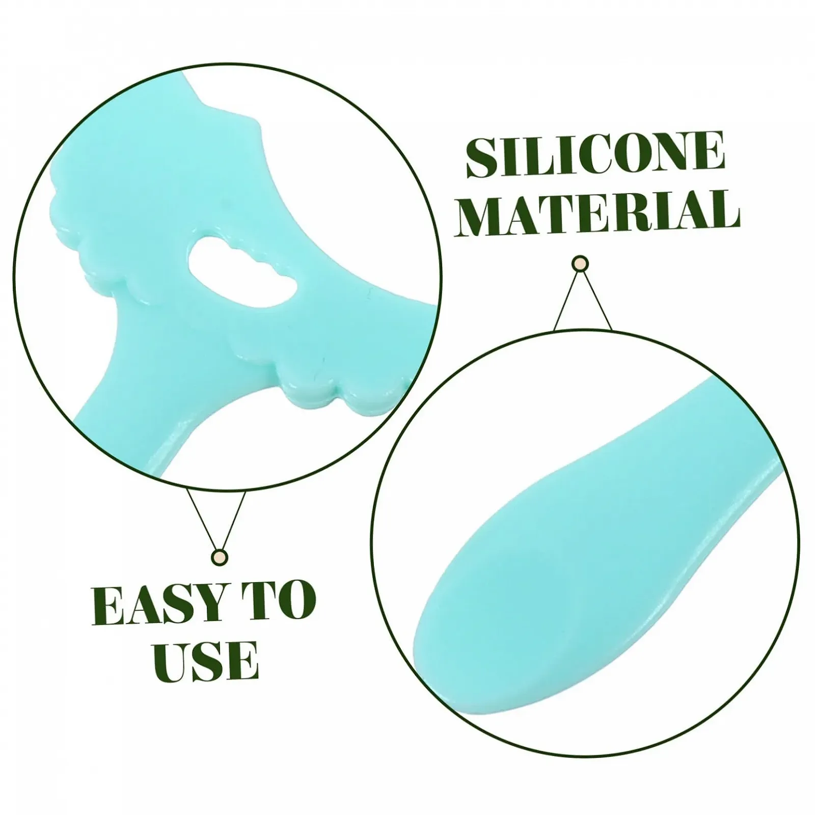 Трафарет для стрілок Beavorty Силіконова форма для макіяжу очей, тіней, брів, захисний екран, набір 16 штук, фото №5