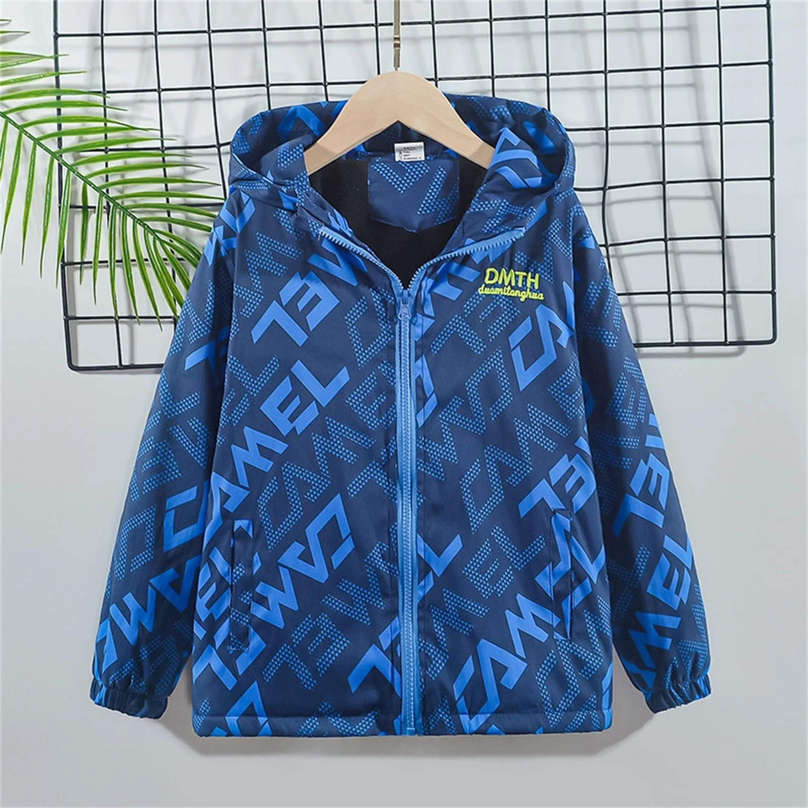 Софтшел куртка з капюшоном KQIVAM для дітей, вітрозахисна, фото №2