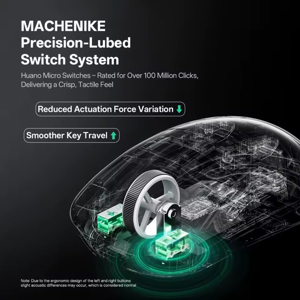 Мишь Machenike G7 24000DPI 1000Hz Wired/2.4G/Bluetooth Blue, фото №4