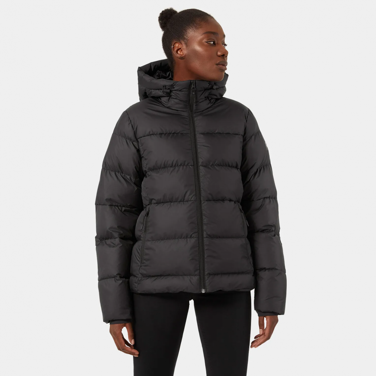 Куртка W ACTIVE PUFFY JACKET 53612990 HELLY HANSEN Чорний L, фото №1