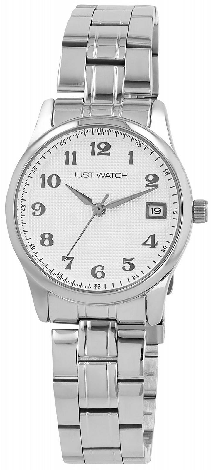 Женские часы Just Watch AVA с ремешком из нержавеющей стали, диаметр 31 мм, 5 ATM, серебряный, фото №1
