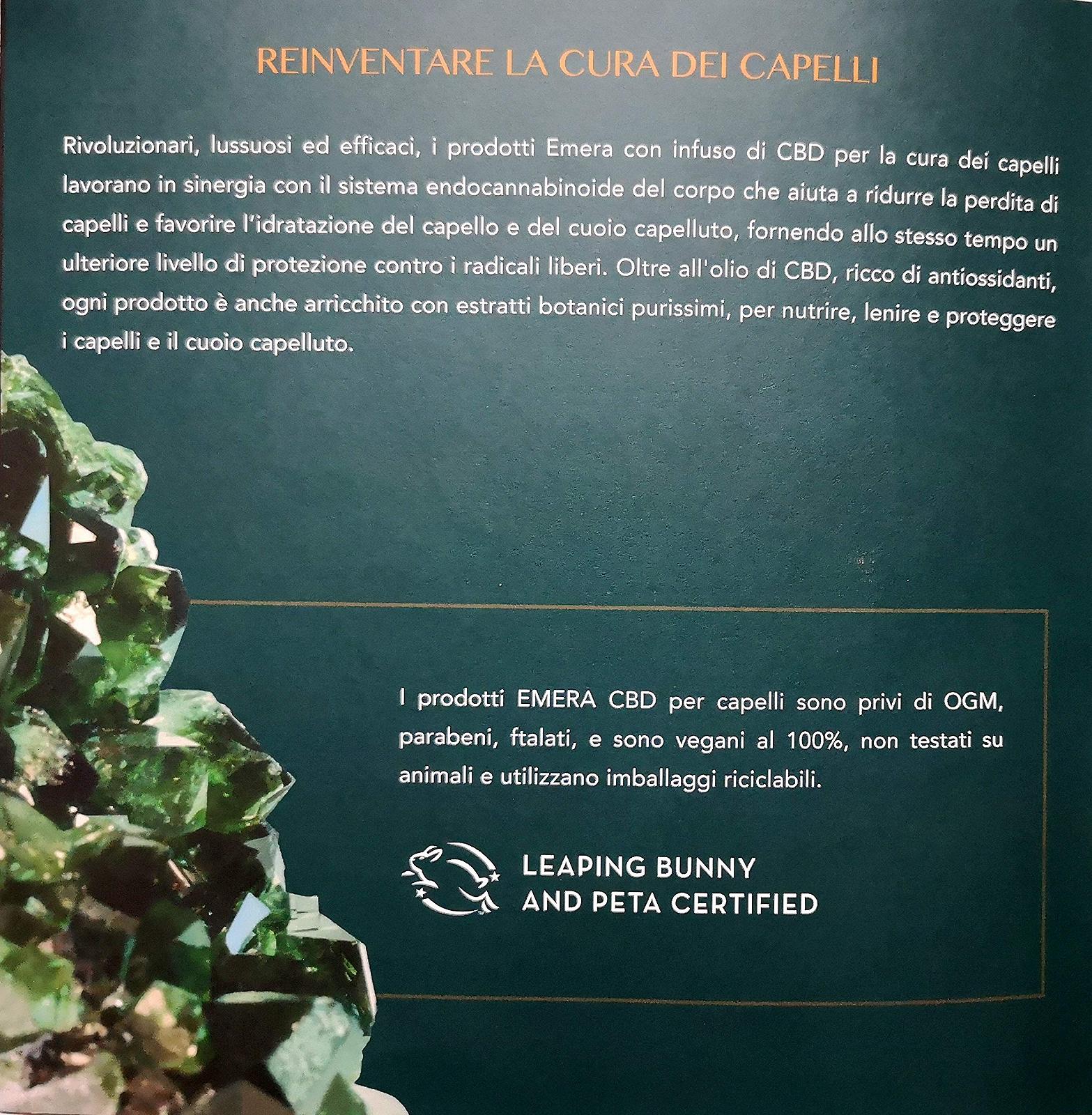 Лікування для шкіри голови Emera Живильний CBD 60 мл, фото №5