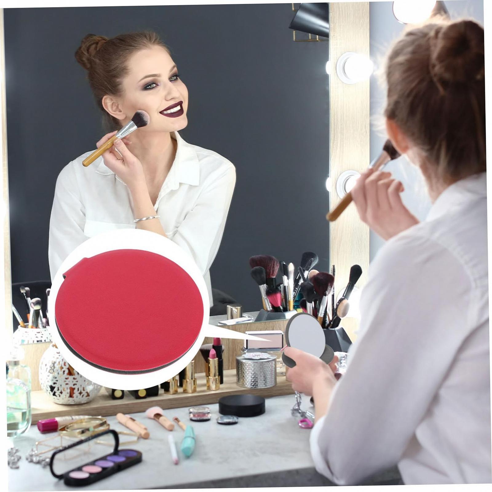 Дзеркало Angoily Makeup Mirror Travel PU Leather Pack of 8, фото №3 Дзеркало Angoily Makeup Mirror Travel PU Leather Pack of 8, фото №3