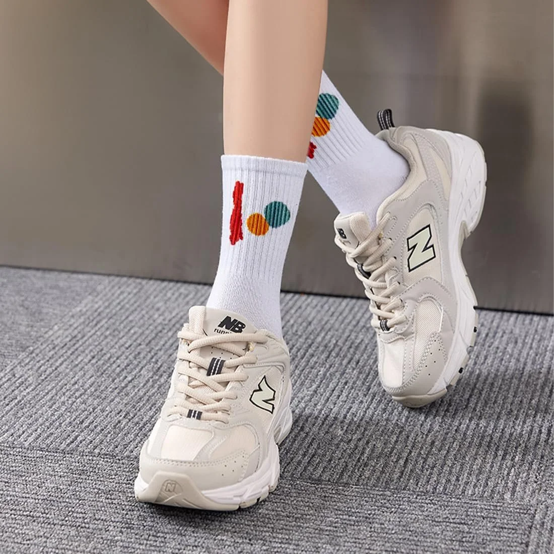 Шкарпетки тенісні Білі EU 39-42, 5 пар, фото №3