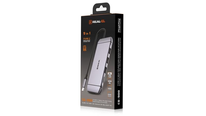 Концентратор REAL-EL CQ-900 Space Grey UAH EL123110003, фото №7 Концентратор REAL-EL CQ-900 Space Grey UAH EL123110003, фото №7