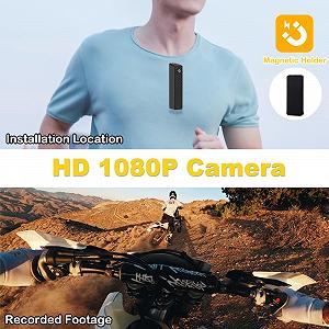 Камера VSYSTO Mini 1080p Встроенная память 64G Карта WiFi Магнитный дизайн synthetic.ua - Фото 1