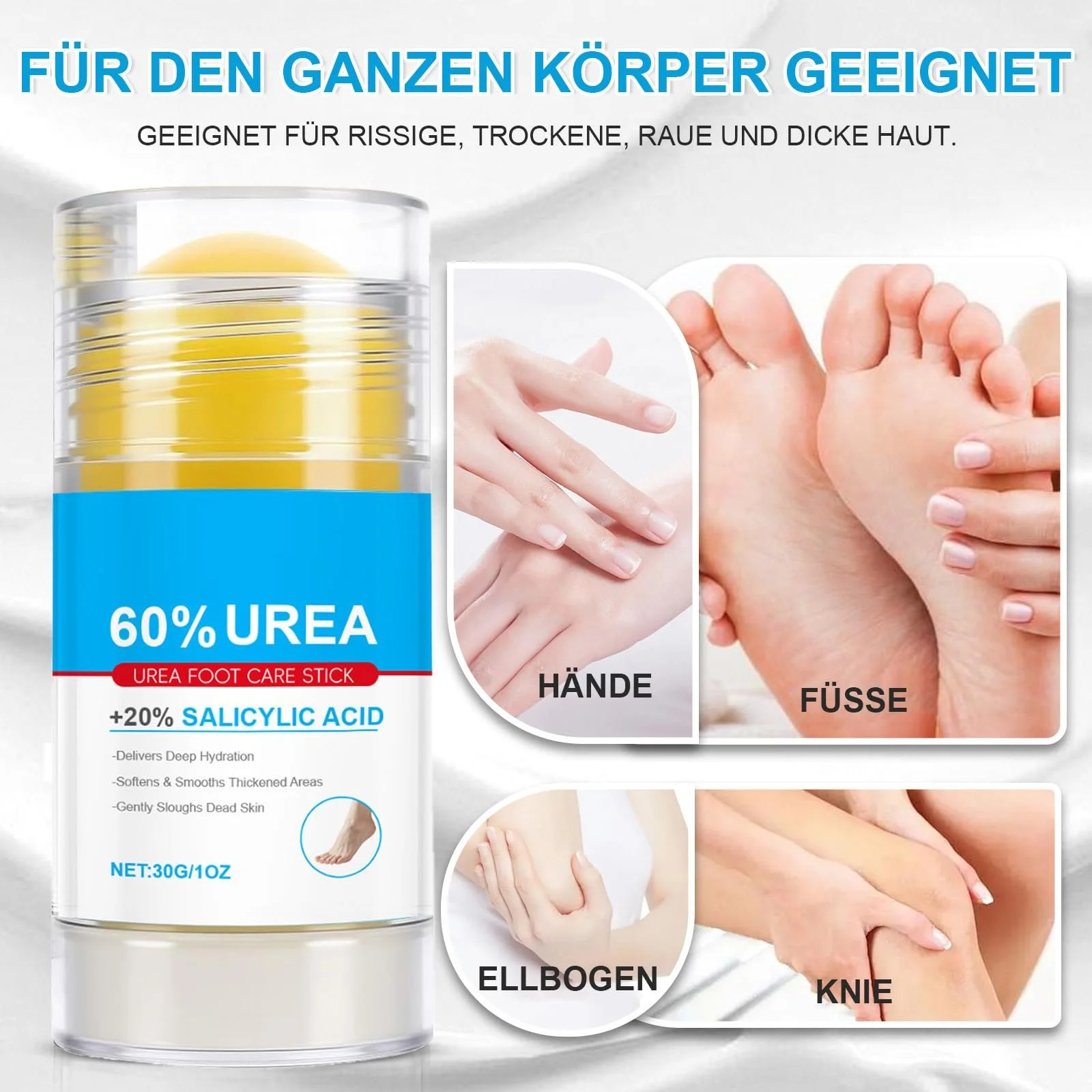 Крем Urea Cream 60% увлажняющий смягчающий 2 шт., фото №4