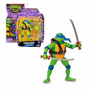 Фигурка Leonardo Ninja Turtles Mutant Giochi Preziosi подвижная 12 см с оружием - Фото 1