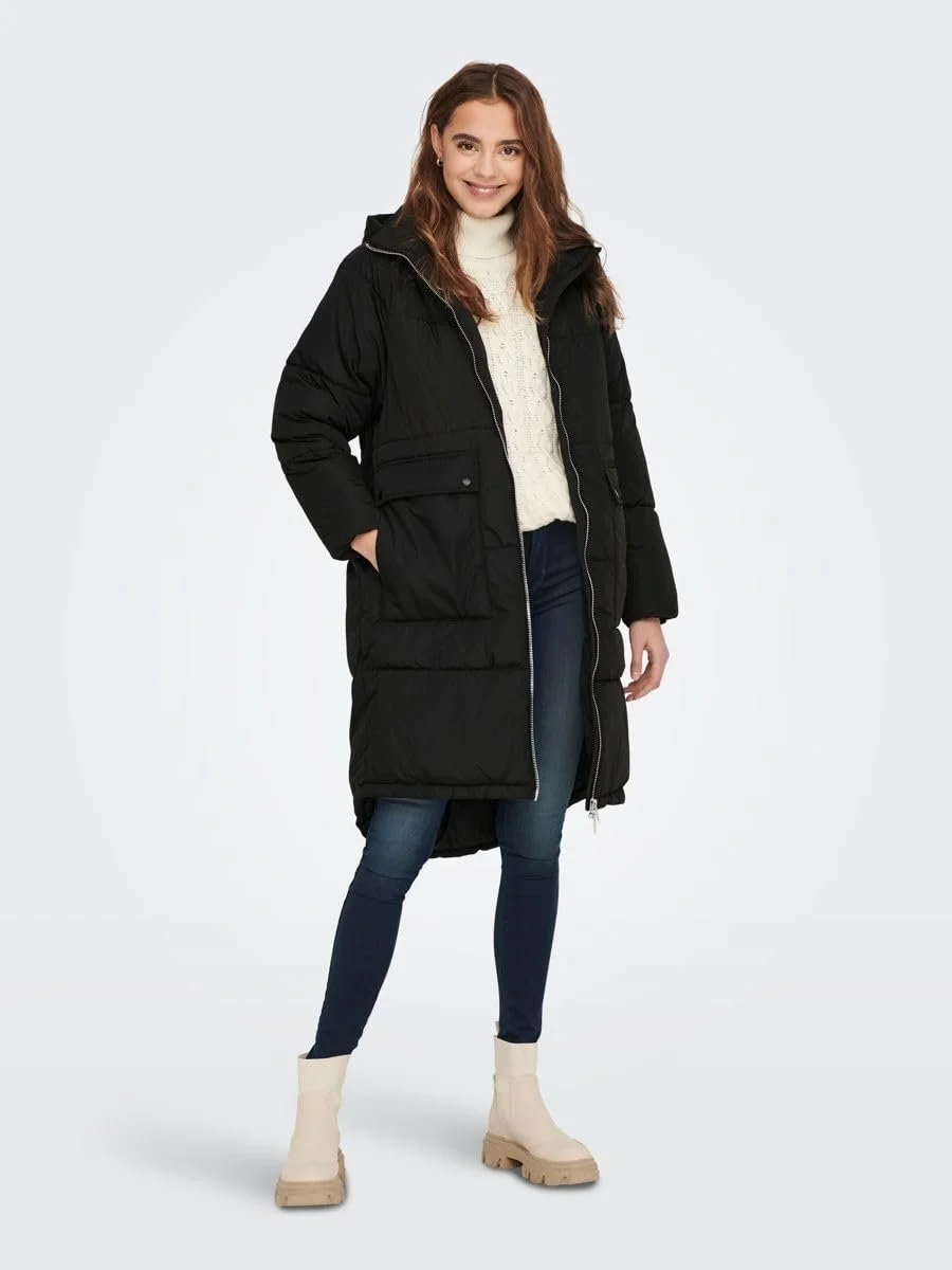 Жіноче стьобане пальто ONLY ONLGABI Стьобане, фото №5