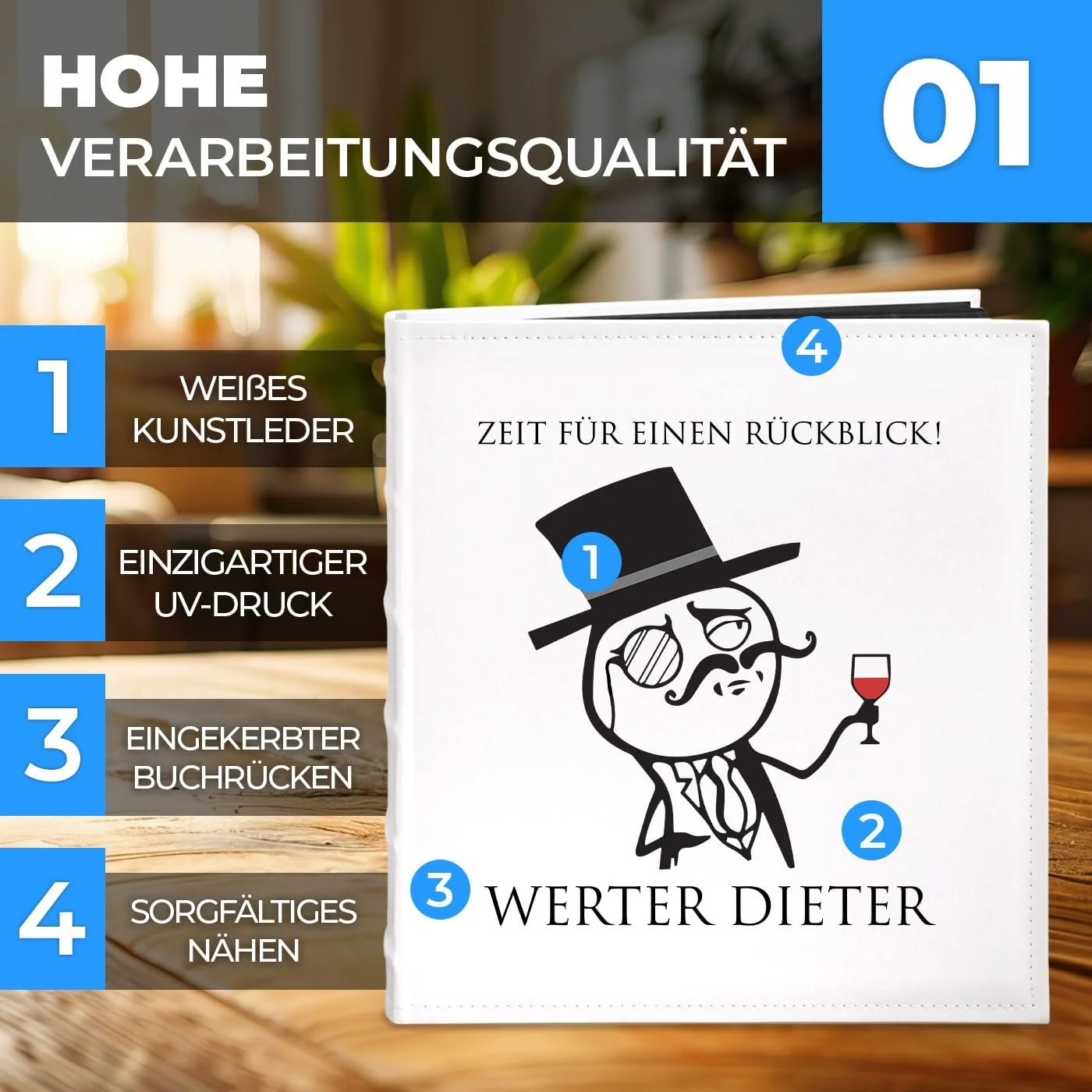 Фотоальбом Maverton DIY с принтом - на 240 фотографий 10 x 15 - 60 черных страниц - Размер 33 x 30 см - Белый, фото №2 Фотоальбом Maverton DIY с принтом - на 240 фотографий 10 x 15 - 60 черных страниц - Размер 33 x 30 см - Белый, фото №2