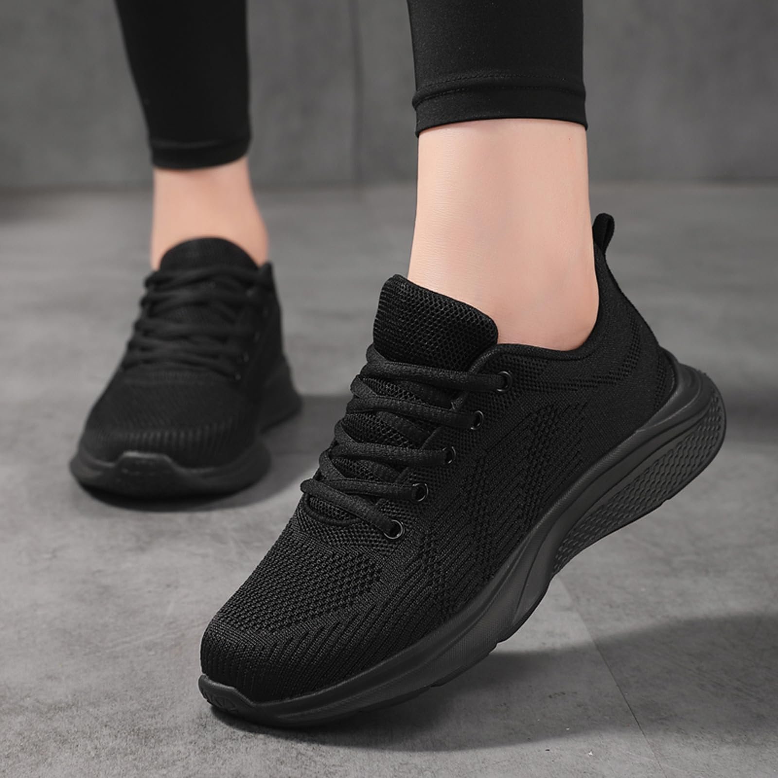 Кросівки SRZYMJ Чорний, фото №7