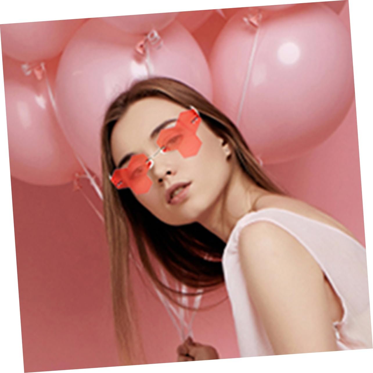 Набір сонцезахисних окулярів для вечірок PACKOVE 4 шт Безрамкові, фото №8