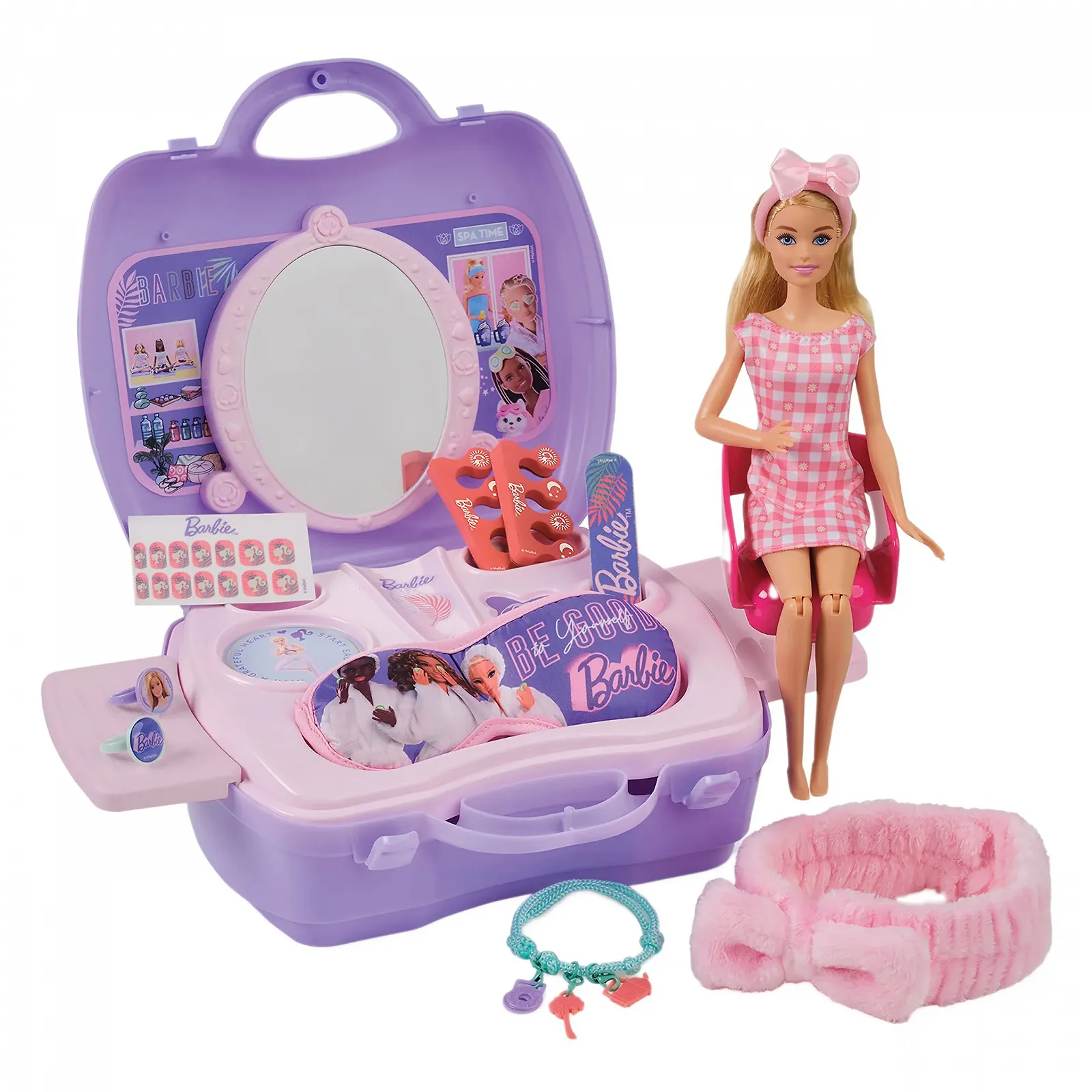 Игрушка Cefa Glam Barbie 00925 Косметичка Сиреневая, фото №1