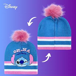 Шапка Disney Stitch для девочек зимняя synthetic.ua - Фото 1