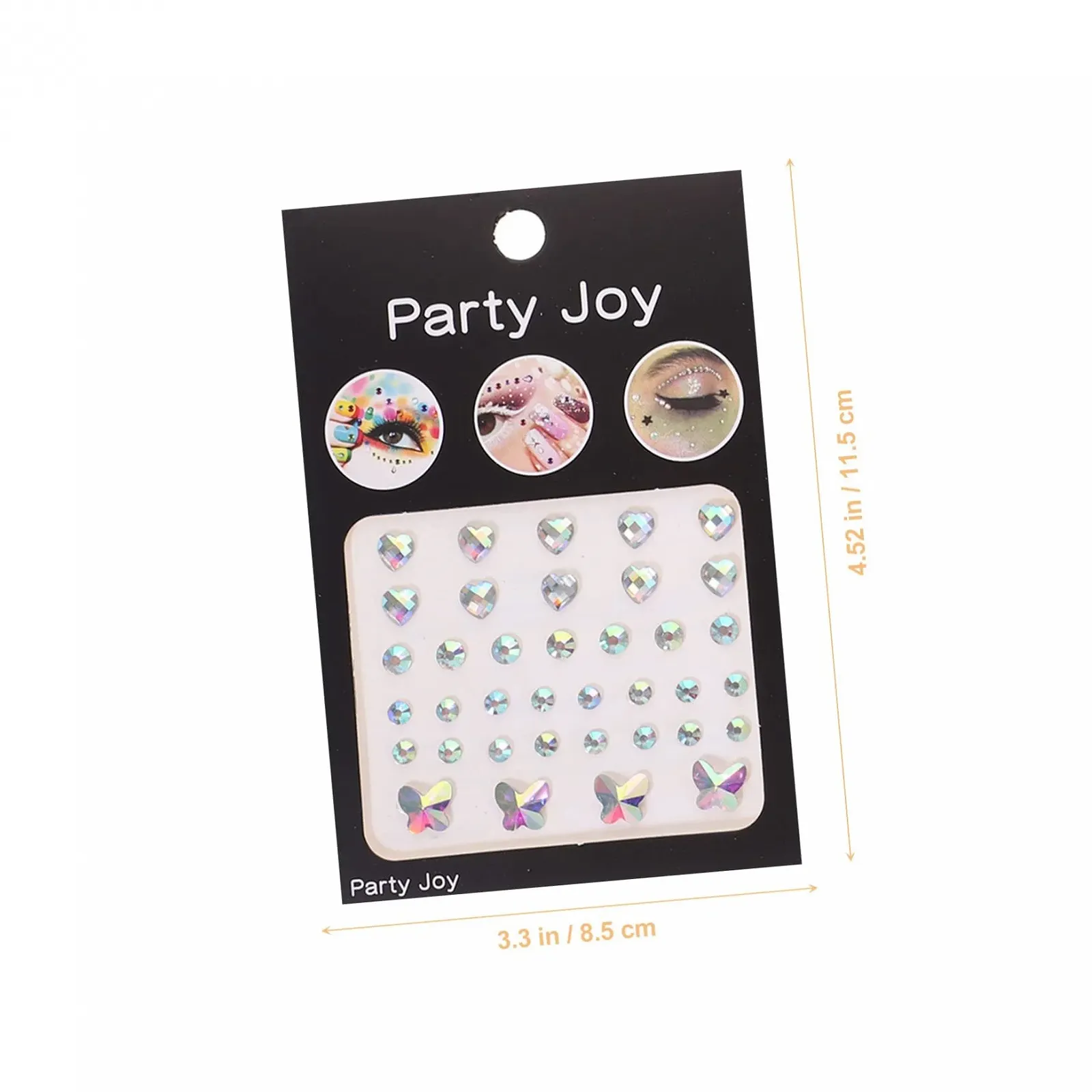 Стрази Самоклеючі Beavorty 24 аркуші Різні дизайни, фото №5