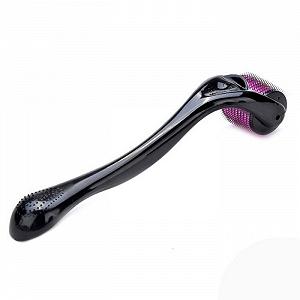 Мезороллер для кожи DERMA ROLLER 540 иголок без кейса Black 0.3 mm -LVR synthetic.ua - Фото 1