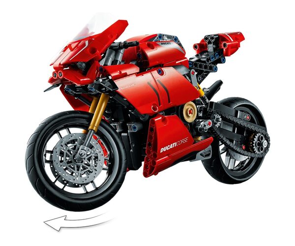 Дизайнер LEGO Technic Ducati Panigale V4 R 42107, фото №5