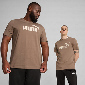 Футболка ESS No. 1 Logo Tee 68253393 Puma Коричневий M - Фото 1