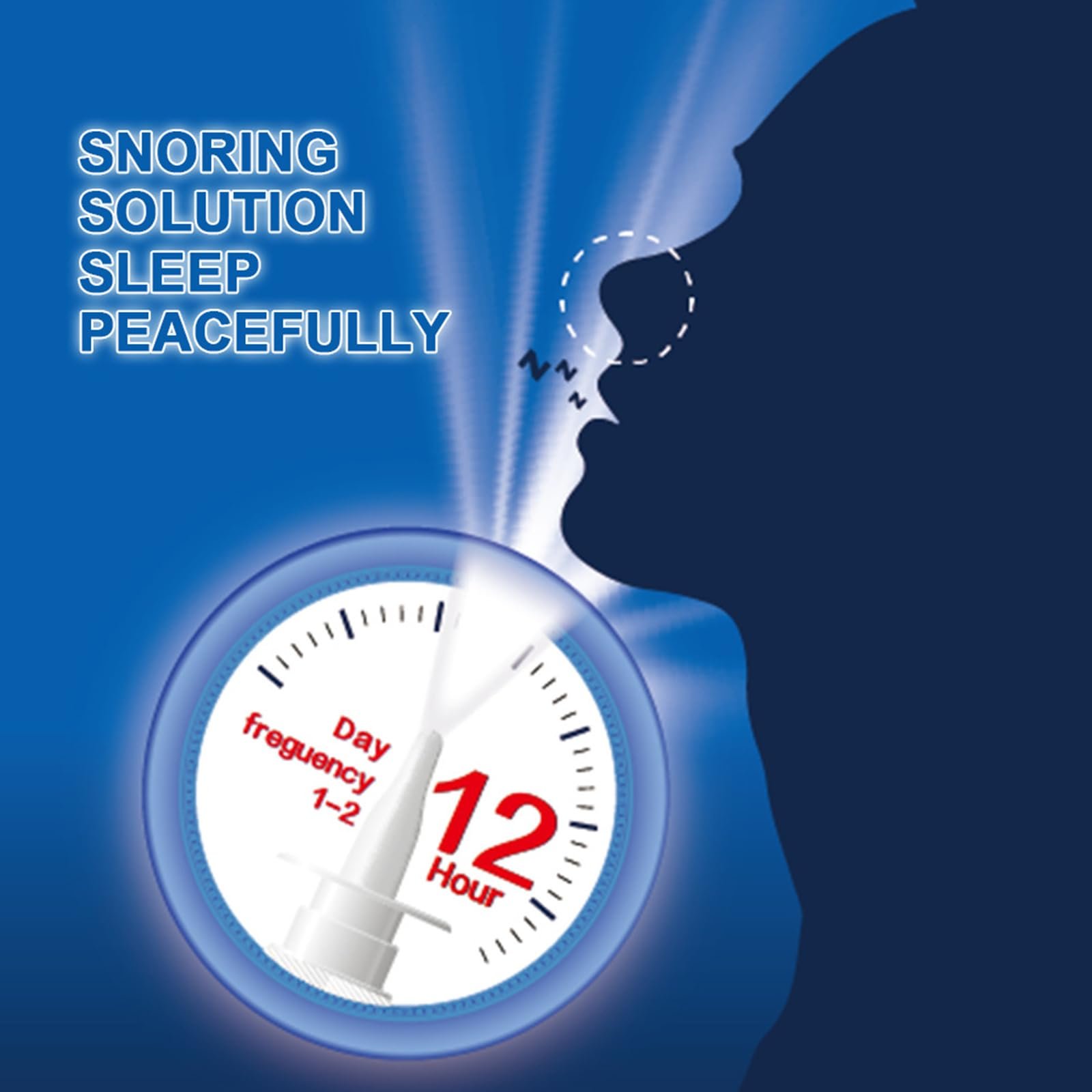 Спрей від хропіння в ніс, від хропіння, запобігає неприємному шуму хропіння, фото №4