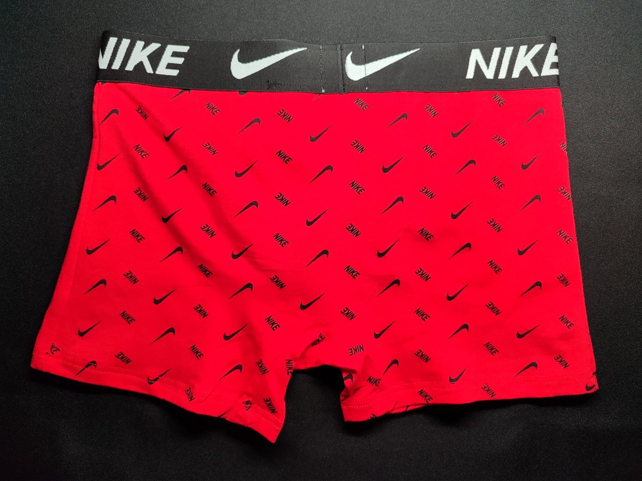 Чоловічі червоні труси боксери Nike, фото №2