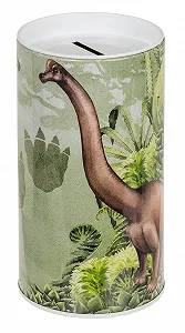 Копилка makio Dinosaur Brachiosaurus Жестяная с крышкой - Фото 1