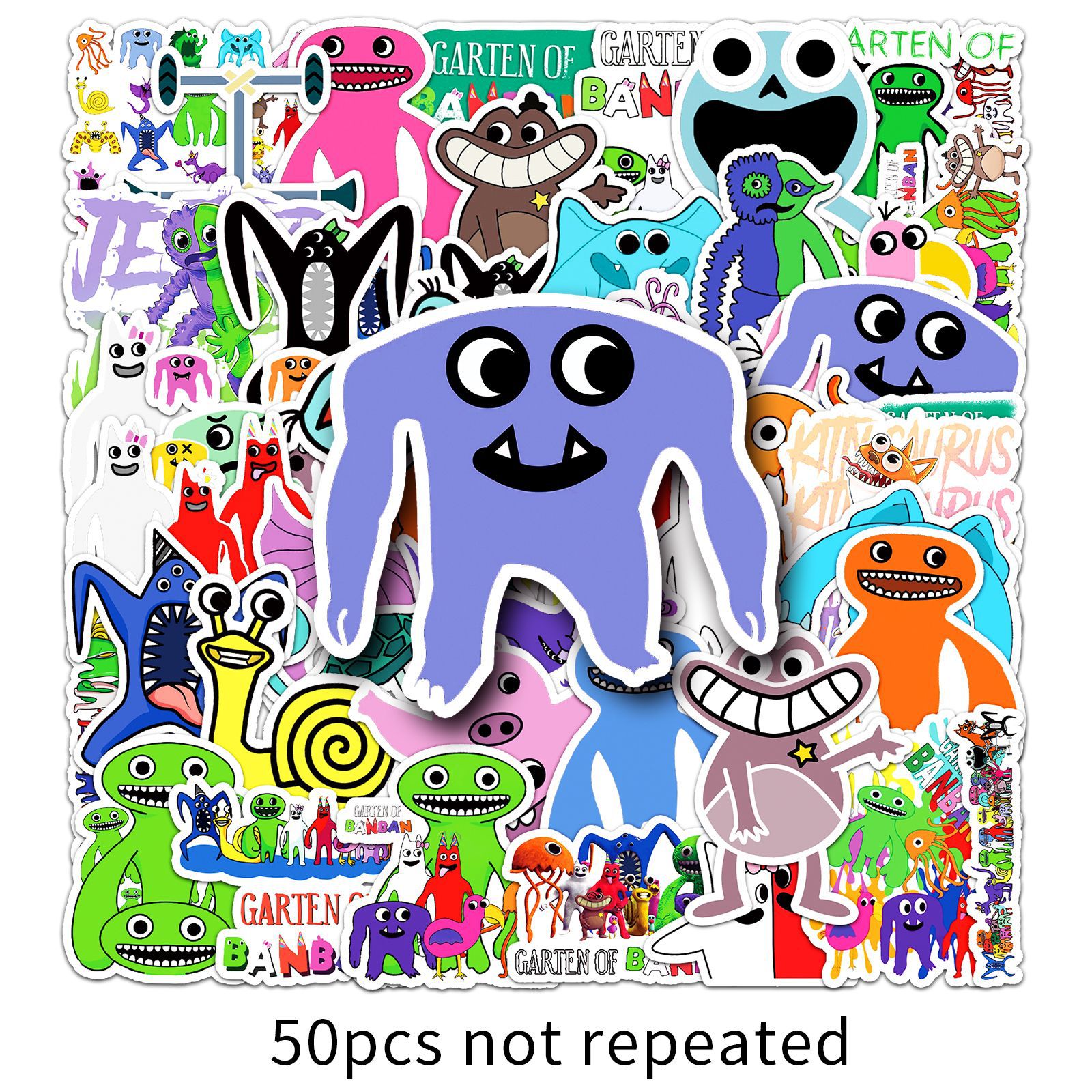 Стікери Райдужні друзі Rainbow Friends Рейнбоу френдс стікерпак наклейки набір 50 шт, фото №2 Стікери Райдужні друзі Rainbow Friends Рейнбоу френдс стікерпак наклейки набір 50 шт, фото №2