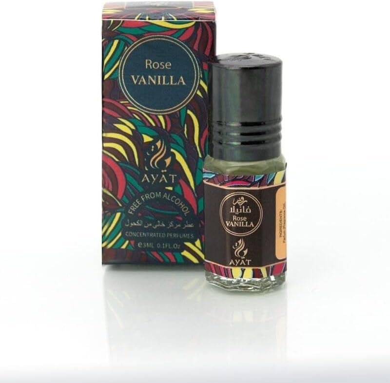 Духи AYAT PERFUMES Halal & Vegan Арабское масло 3 мл Розовый ваниль, фото №2 Духи AYAT PERFUMES Halal & Vegan Арабское масло 3 мл Розовый ваниль, фото №2