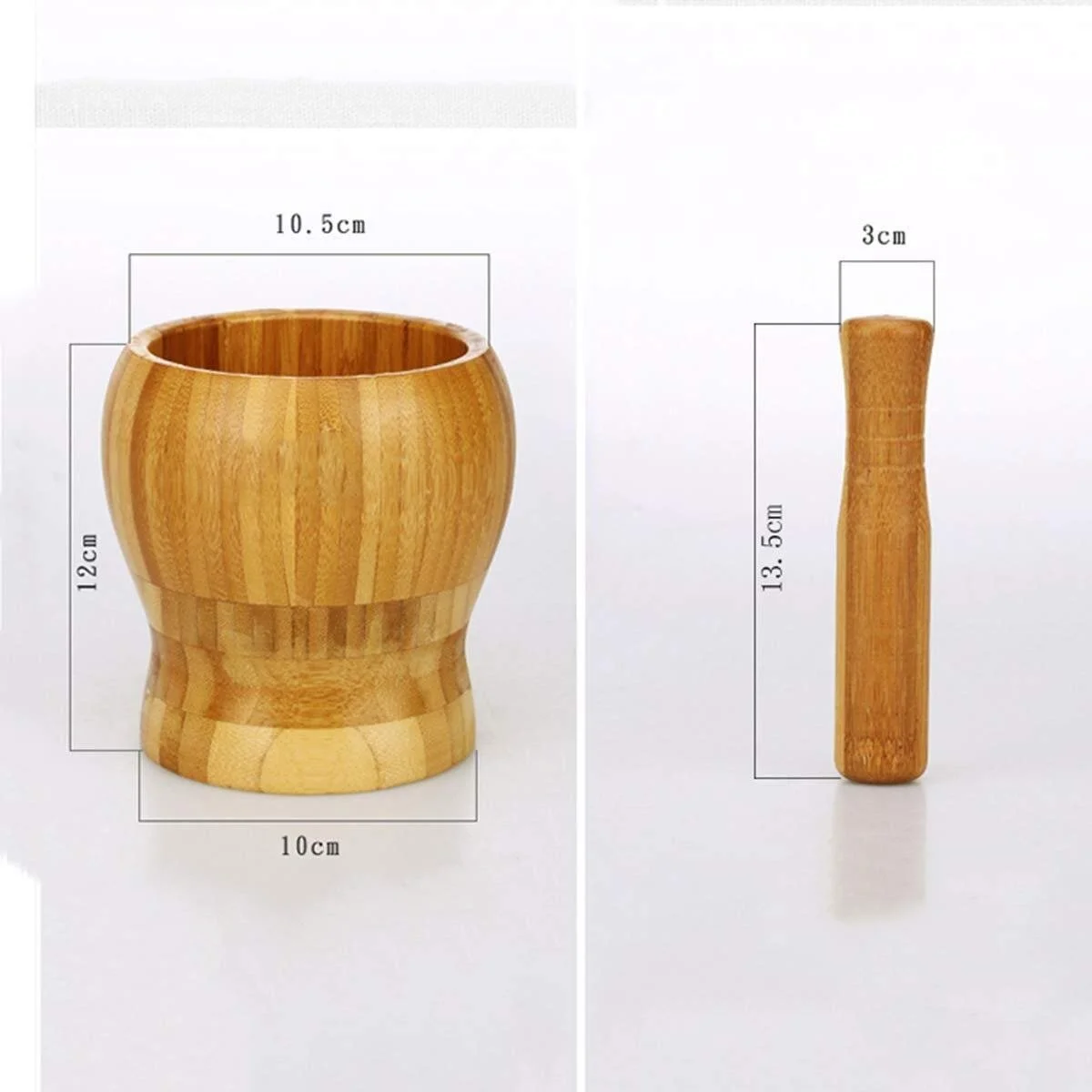 Ступка з товкачиком Бамбук, фото №6