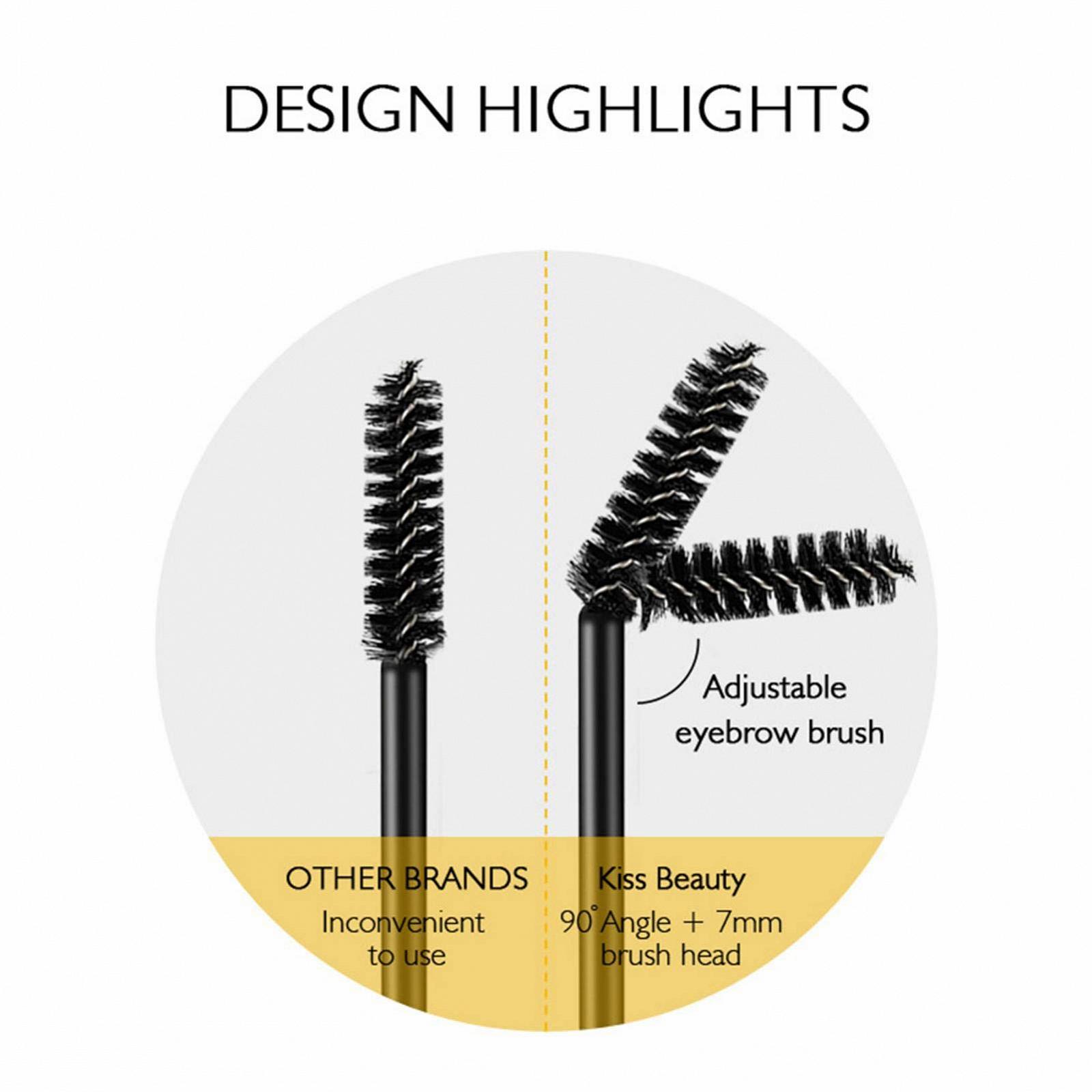Віск для формування брів з пензлем Водостійкий для створення 3D брів, фото №3 Віск для формування брів з пензлем Водостійкий для створення 3D брів, фото №3