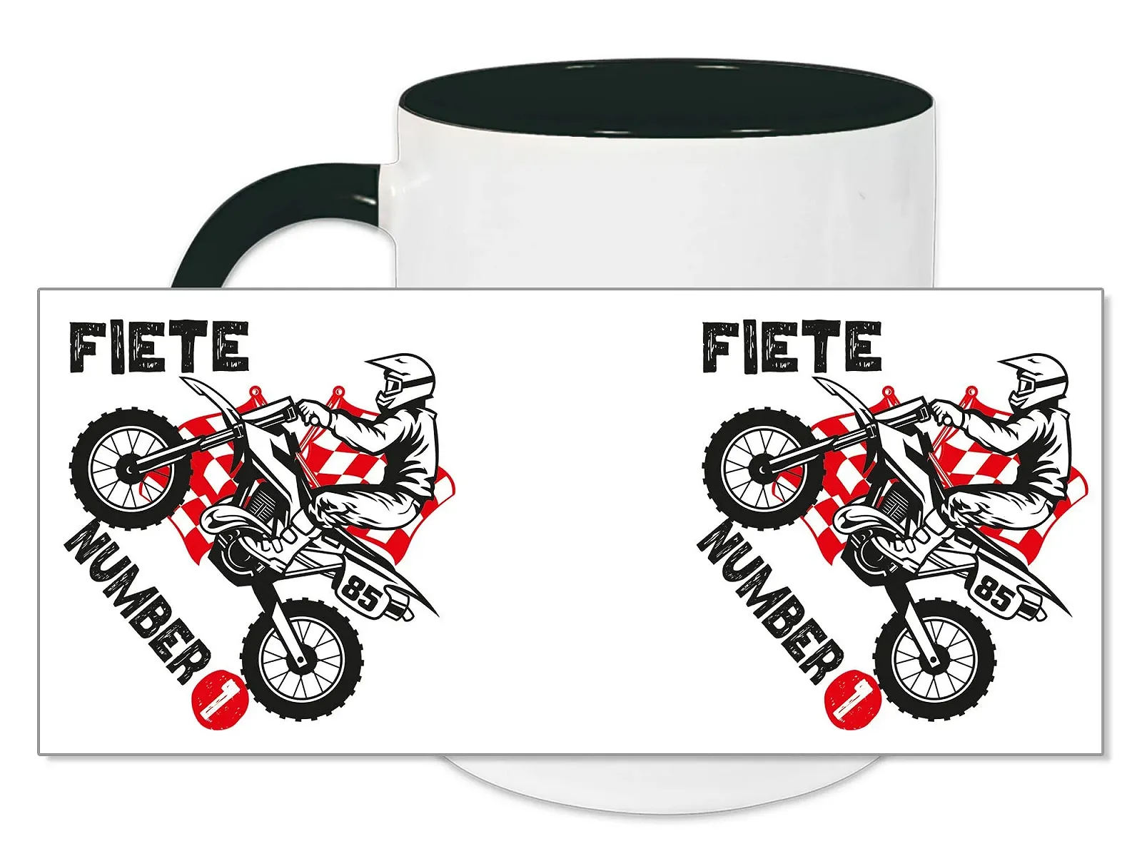 Детская Кружка GRAZDesign Motocross Sport с именем Черный, 330 мл, фото №5 Детская Кружка GRAZDesign Motocross Sport с именем Черный, 330 мл, фото №5