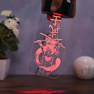 Настольная светодиодная лампа Самурай с японской надписью synthetic.ua - Фото 1