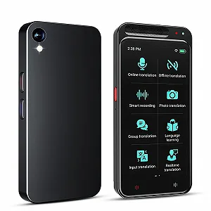 Купить Устройство для перевода голоса, интеллектуальный AI переводчик на 138 языков с большим сенсорным экраном 4,1 дюйма - Фото 1 Устройство для перевода голоса, интеллектуальный AI переводчик на 138 языков с большим сенсорным экраном 4,1 дюйма - Фото 1