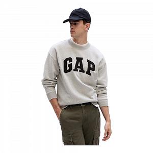 Світшот Gap Relaxed Logo Sweatshirt Grey 851425001 S - Фото 1