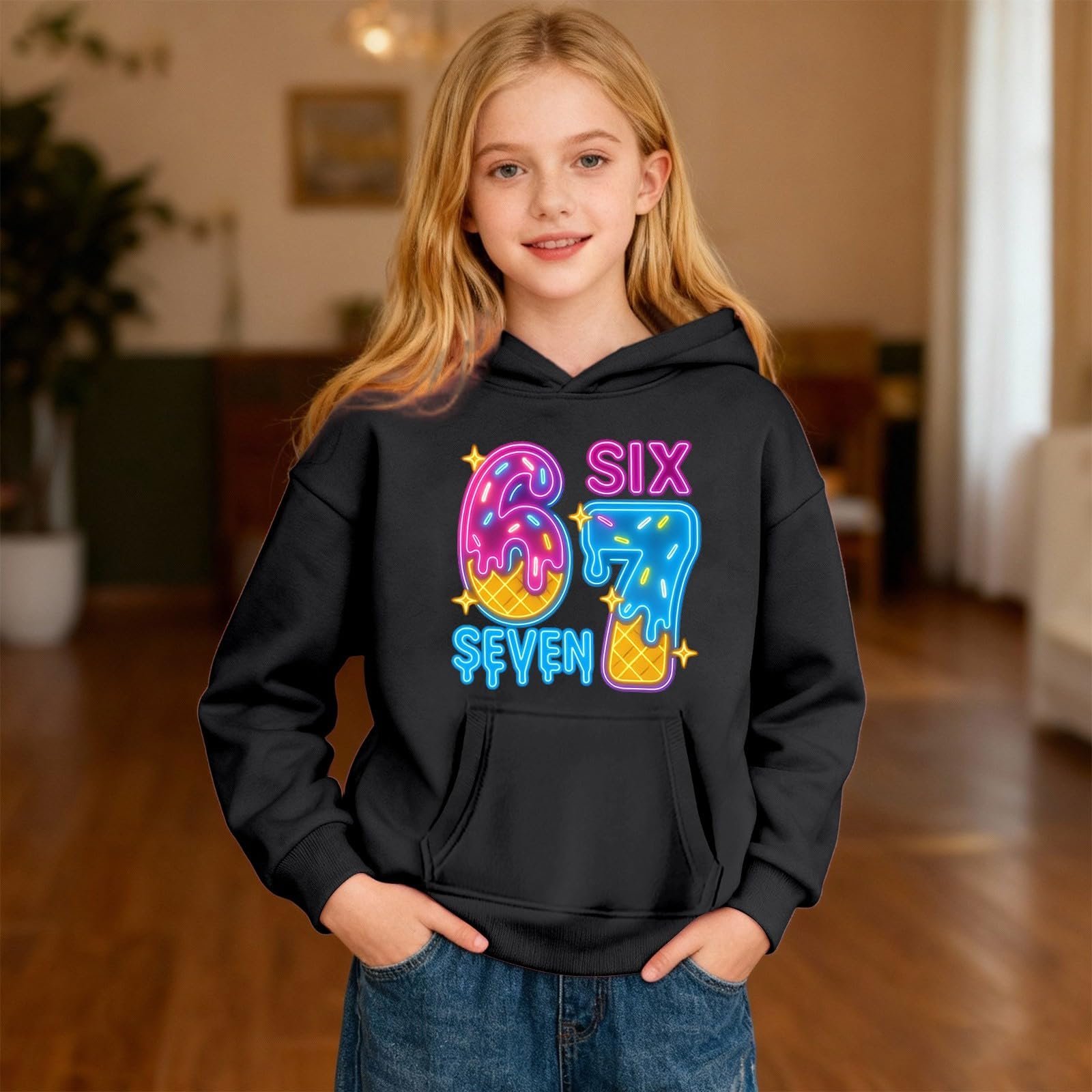 Джемпер Generisch 67 Дитячий, Толстовка Six Seven, фото №3