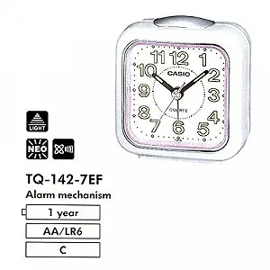 Годинник Casio Collection TQ-142 Унісекс Будильник synthetic.ua - Фото 1