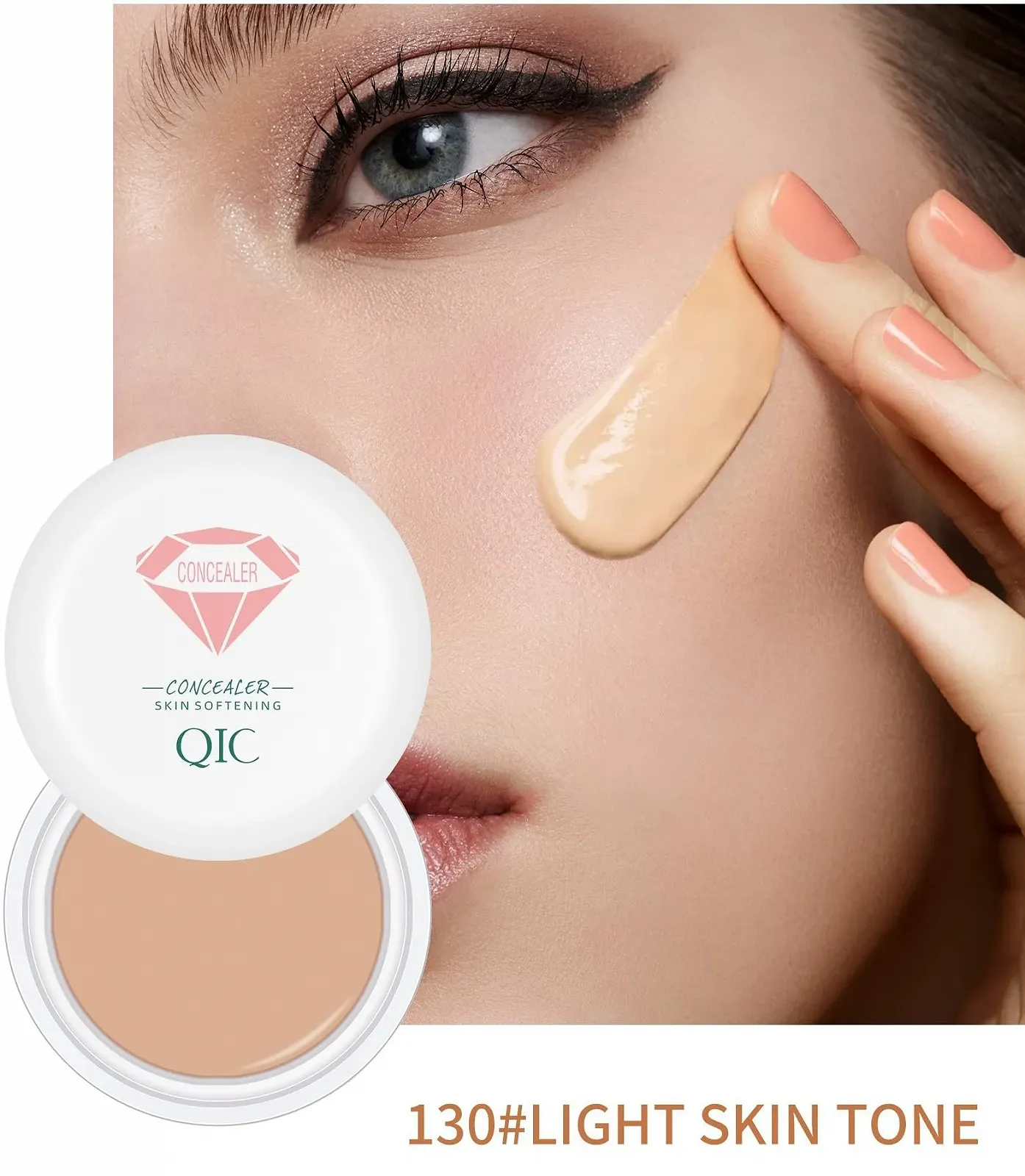 Палетка консилерів Vabrloy для контурування, повне покриття, кремові відтінки, фото №4 Палетка консилерів Vabrloy для контурування, повне покриття, кремові відтінки, фото №4