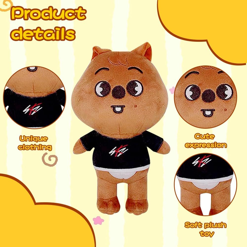 Мягкая игрушка Stray-Kids Sk-Zoo 20 см Brown, фото №3 Мягкая игрушка Stray-Kids Sk-Zoo 20 см Brown, фото №3