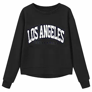 Пуловер для мальчиков/девочек 158, круглый вырез, длинный рукав, мягкая толстовка с графическим рисунком, милый детский пуловер, топ для девочек - Фото 1