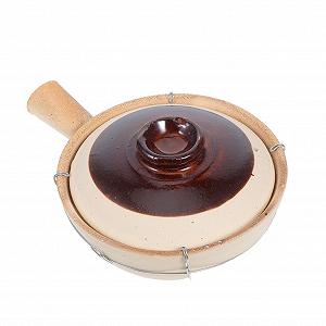 Керамический глиняный горшок Cabilock традиционный с крышкой термостойкий для супов и рагу - Фото 1