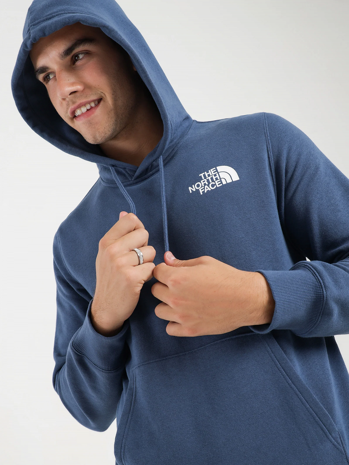 Худі The North Face Box Nse Hoodie Blue M, фото №2