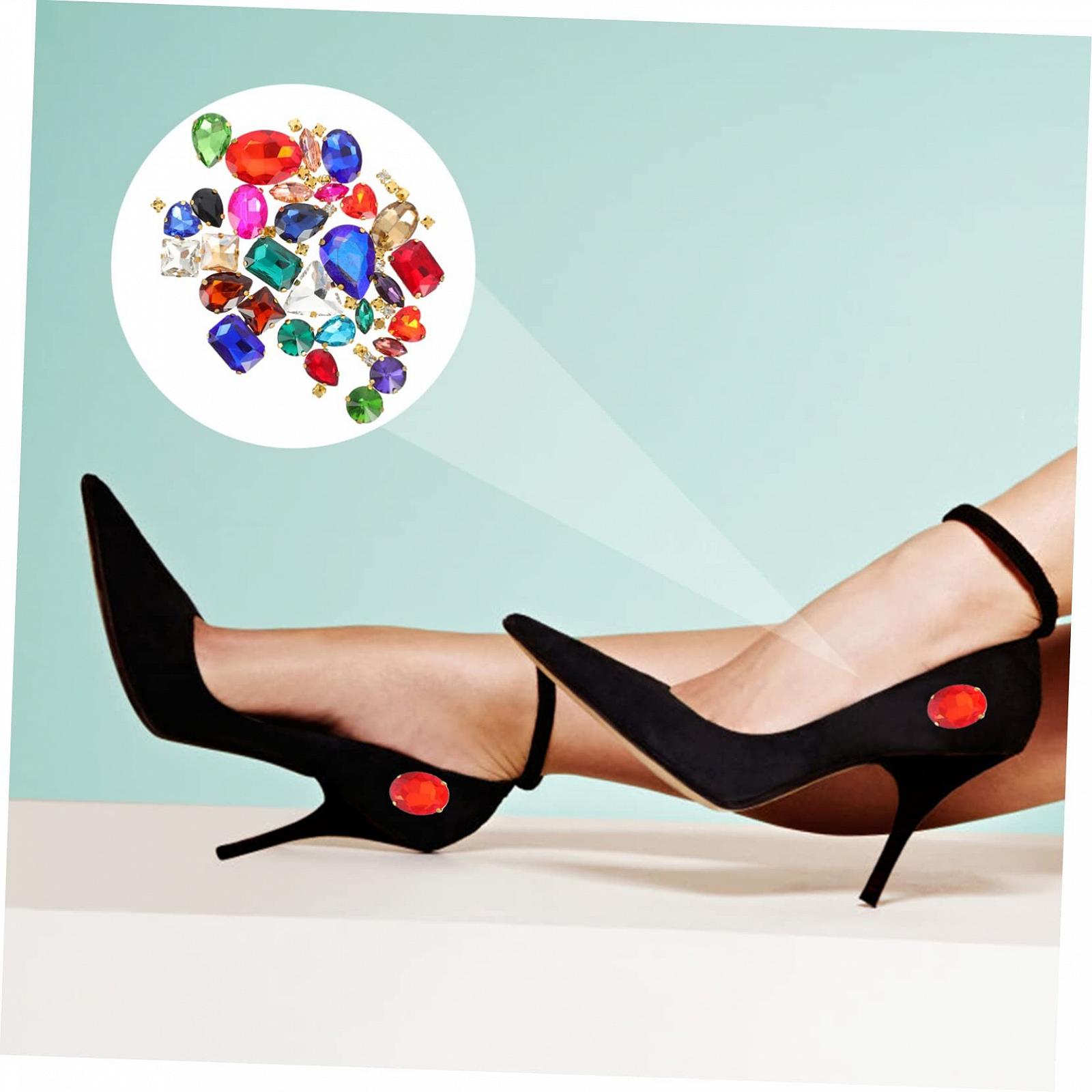 Пришивные кристаллы для ногтей с когтями, 1 набор, фото №8