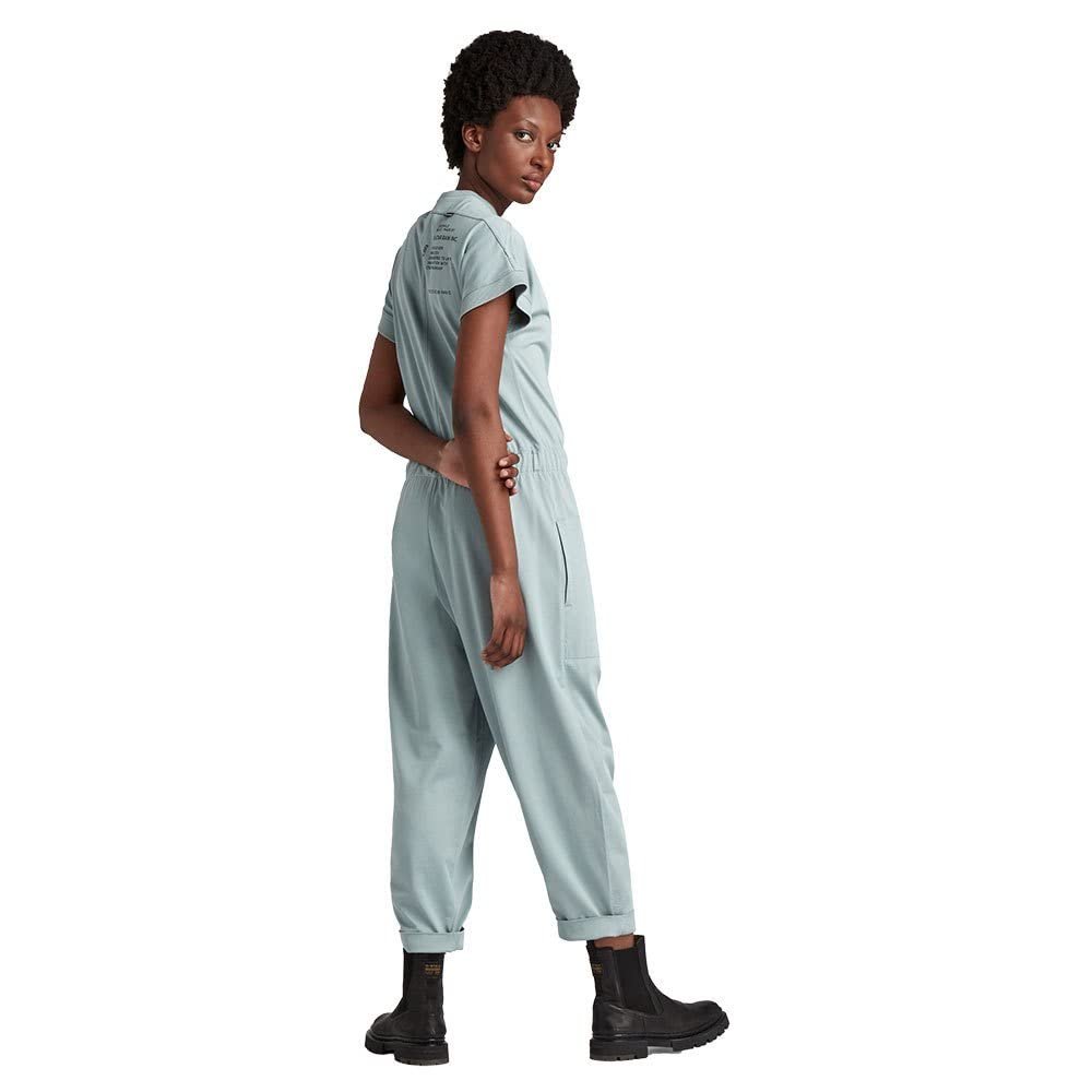 Женский комбинезон G-Star Button Text Jumpsuit Synthetic Blue - L, фото №3