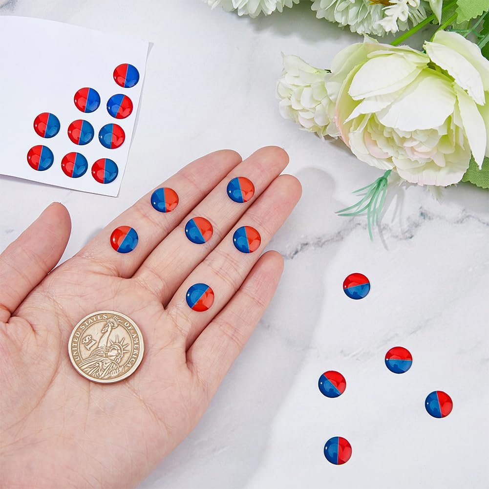 Наклейки SUPERFINDINGS Hot and Cold Water Pack of 24 10 мм, фото №3