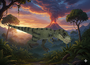 Фігурка Jurassic World Dinosaur Tyrannosaurus Rex T-Rex, динозавр для дітей synthetic.ua - Фото 1