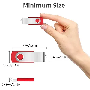 USB-накопичувач AreTop 1 ГБ USB 2.0 20 шт. Multicoloured 360° Rotatable Metal synthetic.ua - Фото 1