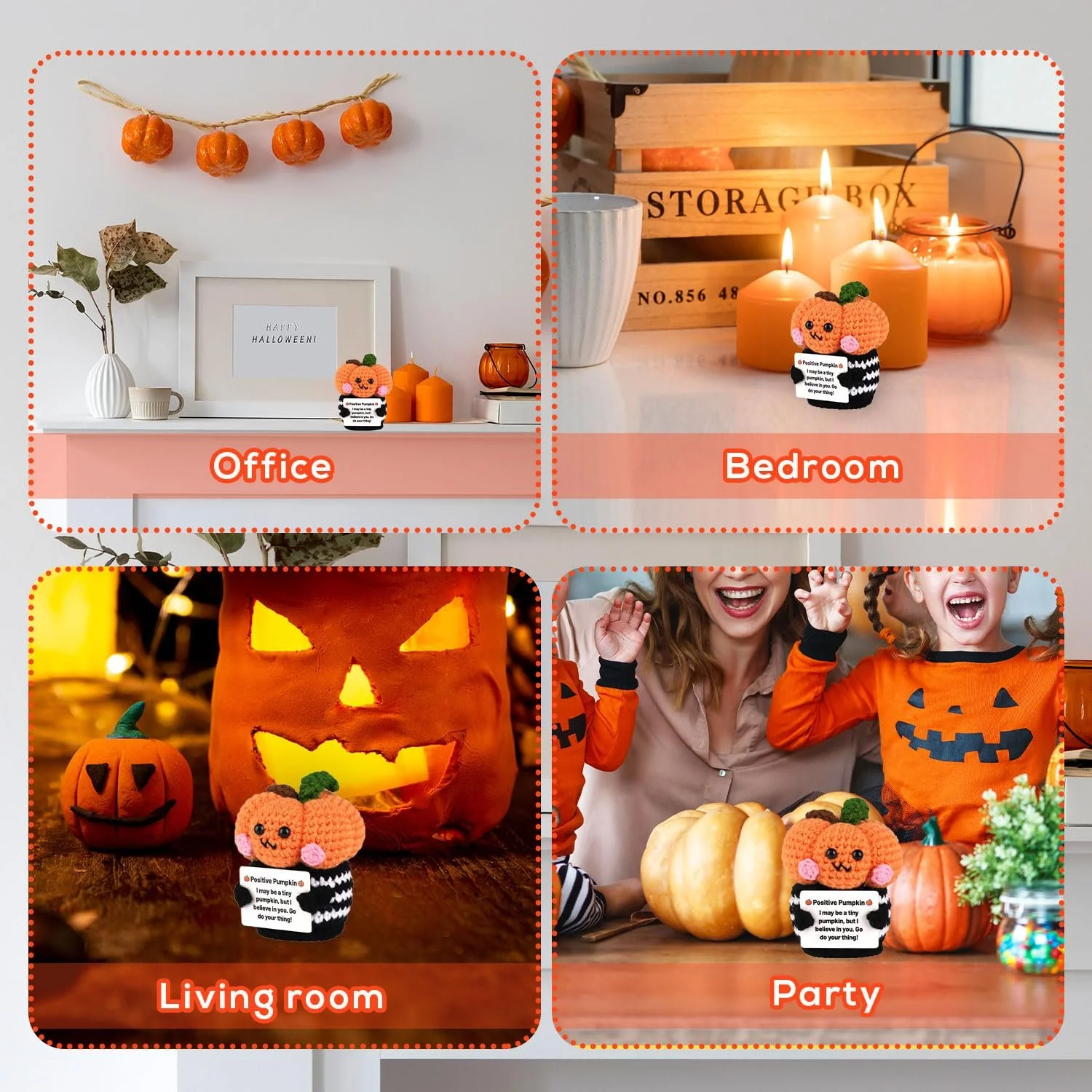 TOYMIS Positive Pumpkin Вязаные тыквы Эмоциональная поддержка, фото №6 TOYMIS Positive Pumpkin Вязаные тыквы Эмоциональная поддержка, фото №6