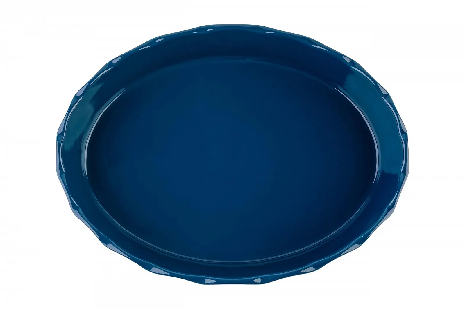 Форма для запекания Sallys Stoneware овальная 36.5 x 27.5 x 7.5 см Night Blue, фото №2