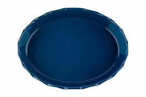 Форма для запекания Sallys Stoneware овальная 36.5 x 27.5 x 7.5 см Night Blue synthetic.ua - Фото 1