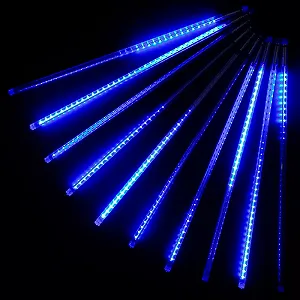 Гірлянда 8 80cm Бурулька Blue 3 метра прозора ізоляція BOX - Фото 1